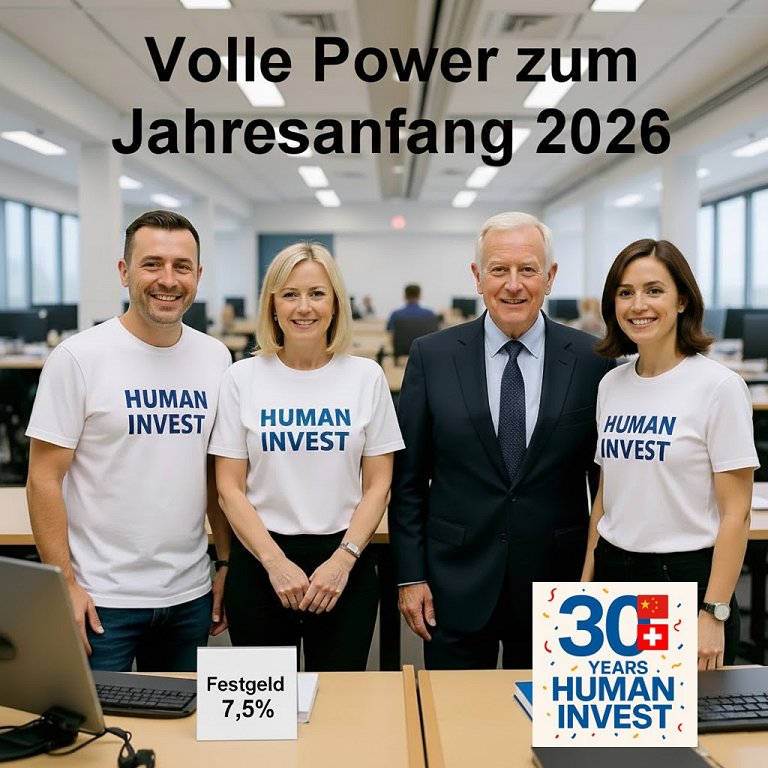 Human Invest Januar Aktion