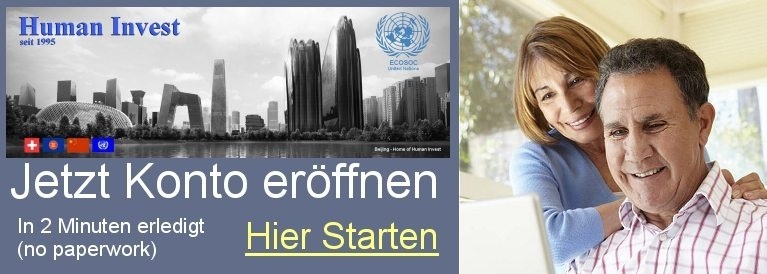 Human Investor - Kontoer�ffnung